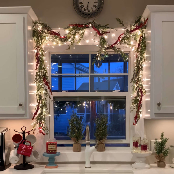 Guirlandas brilhantes