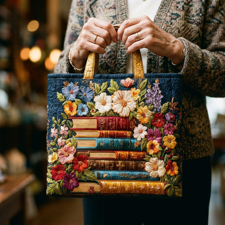 Mala Artesanal Páginas Floridas